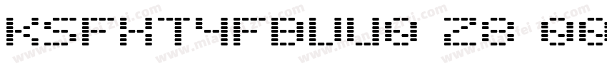 KSFXTYFBVU0 28 00字体转换